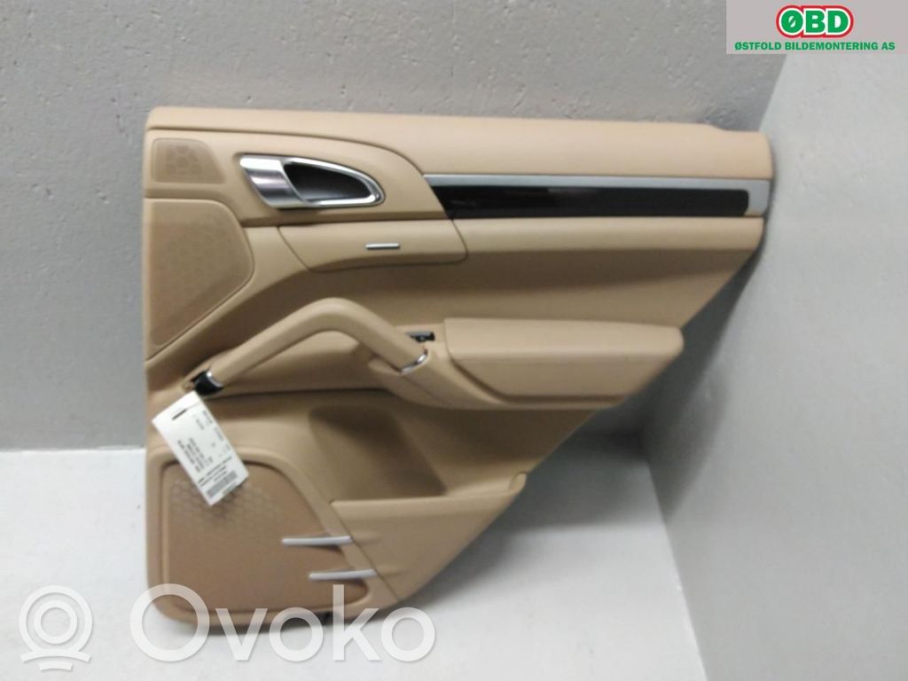 Porsche Cayenne (92A) Boczki / Poszycie drzwi przednich 