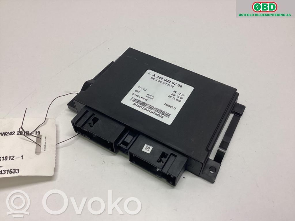 Mercedes-Benz B W246 W242 Autres unités de commande / modules