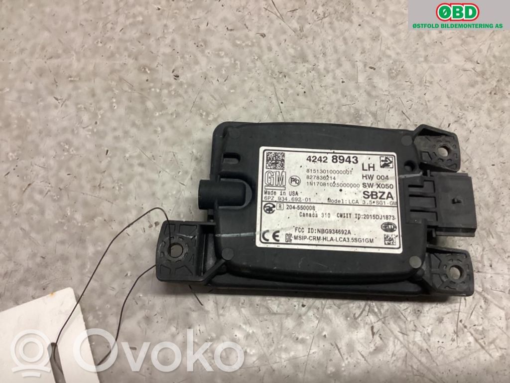 Opel Ampera- E Distronic sensor radar 
