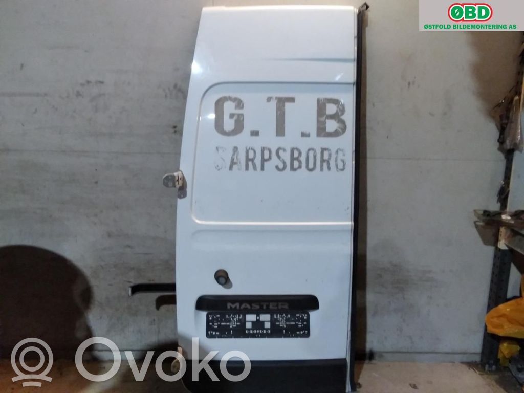 Renault Master III Aizmugurējās durvis 