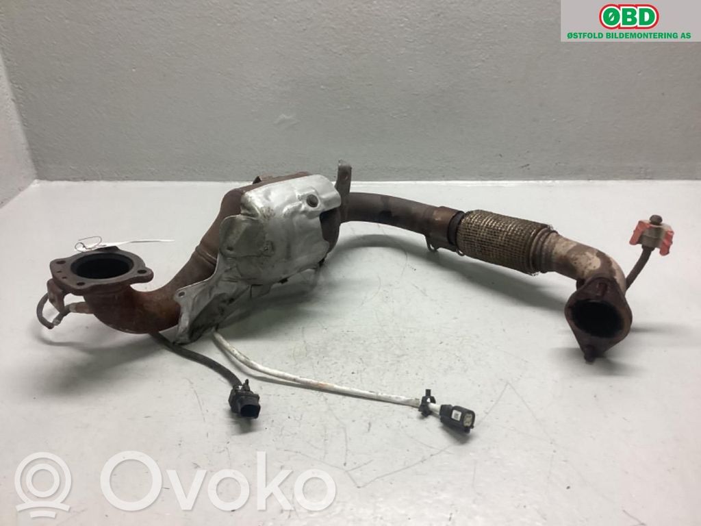 Ford Fiesta Catalyst/FAP/DPF particulate filter 
