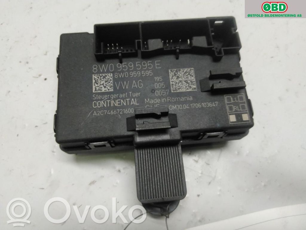 Door control unit/module   4M0959795E,8W0959595E,8W0959595E,4M0959795E,8W0959595E