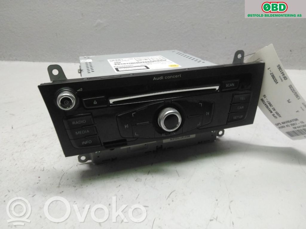 Audi A5 8T 8F Unitate principală radio/CD/DVD/GPS 