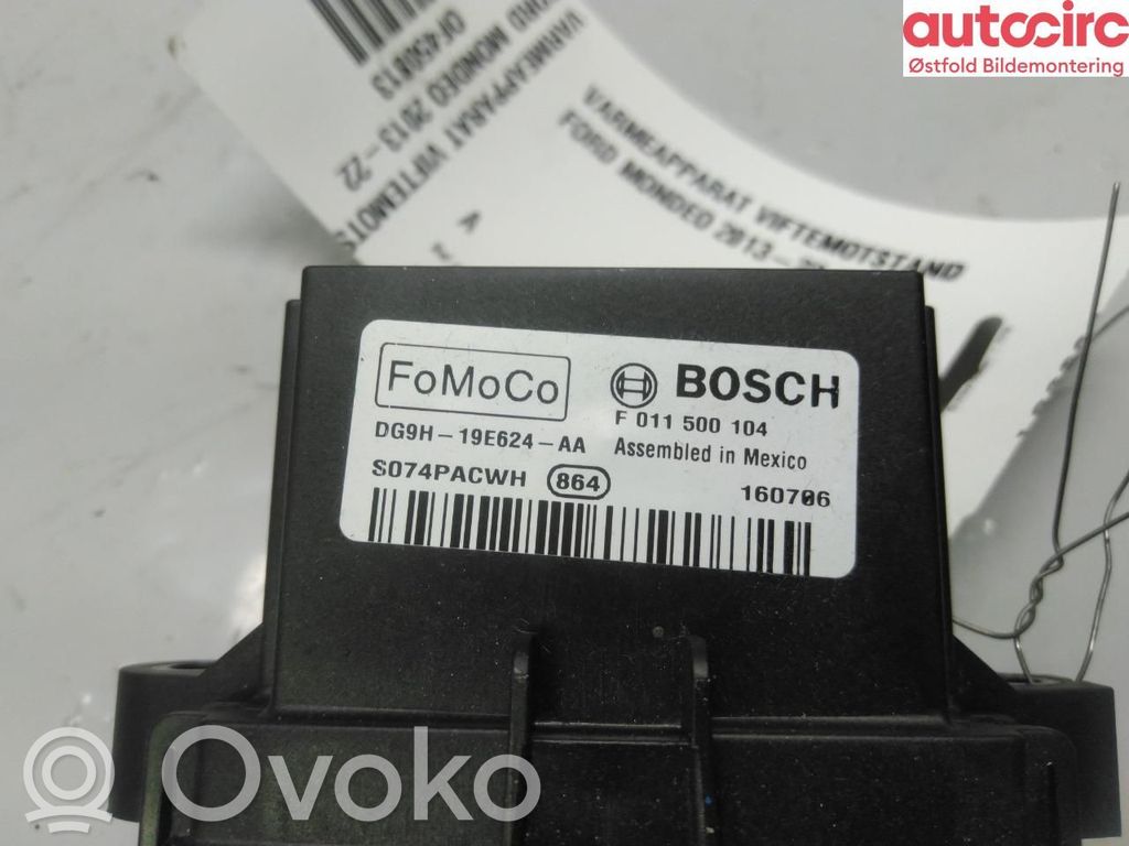 Ford Mondeo MK V Lämpöpuhaltimen moottorin vastus