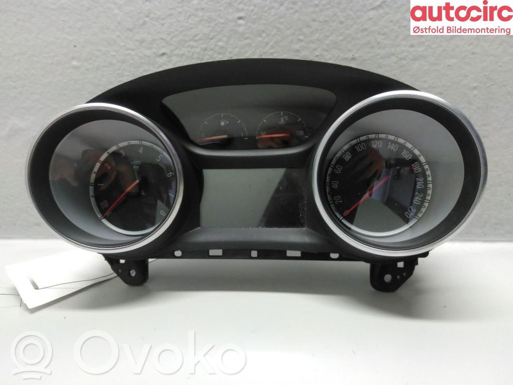 Opel Astra K Vitezometru (grup de instrumente) 