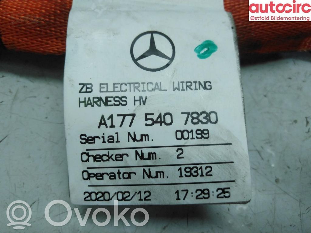 Mercedes-Benz A W177 Кабель высокого напряжения