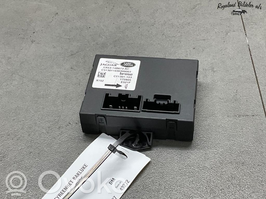 Jaguar F-Type Tailgate/trunk control unit/module 