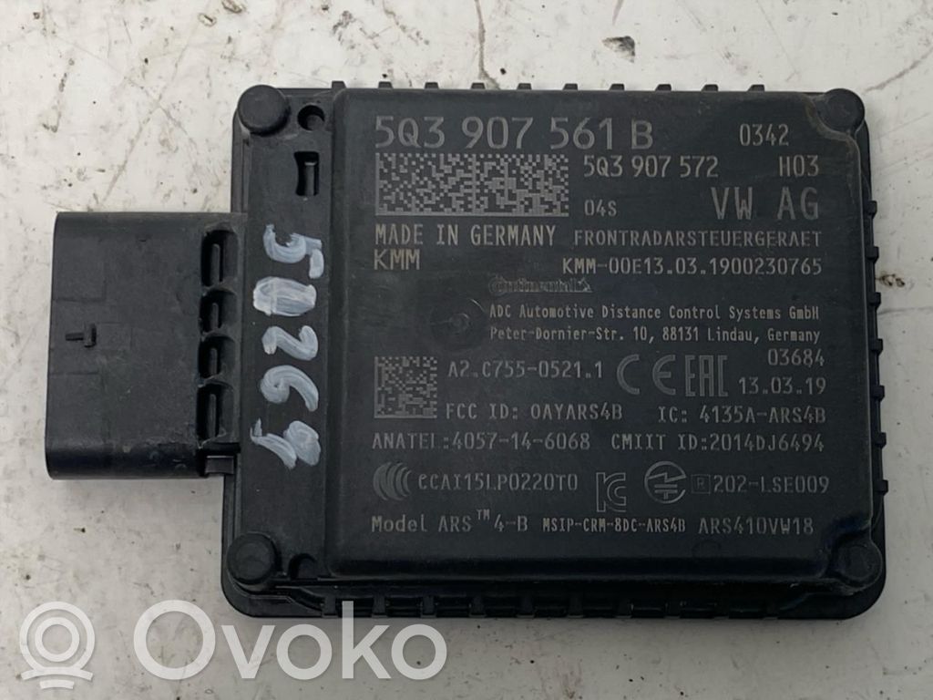 Radar / Czujnik Distronic   5Q3907561B,5Q3907561B,5Q3907561H