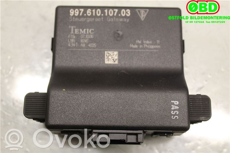 Porsche 911 997 Otras unidades de control/módulos 