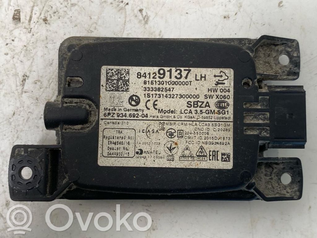Opel Insignia B Módulo de control de punto muerto 