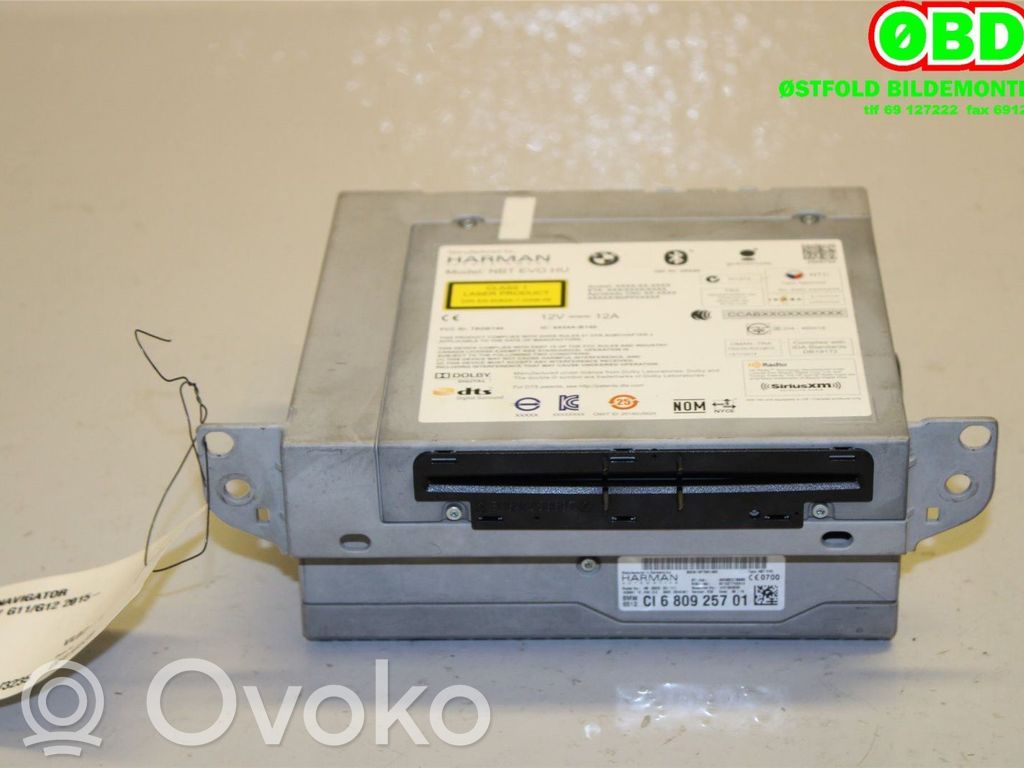 Panel / Radioodtwarzacz CD/DVD/GPS   65128796217,65126809257,65126809257,65126809257,65128796217