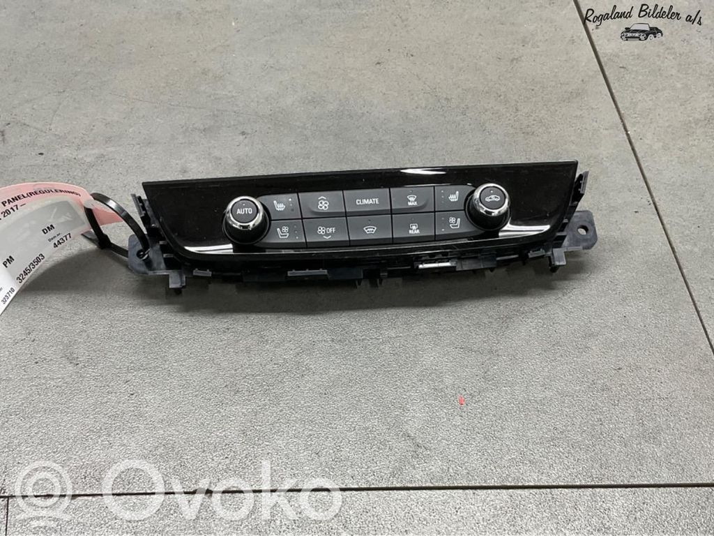 Opel Insignia B Console centrale, commande chauffage/clim 