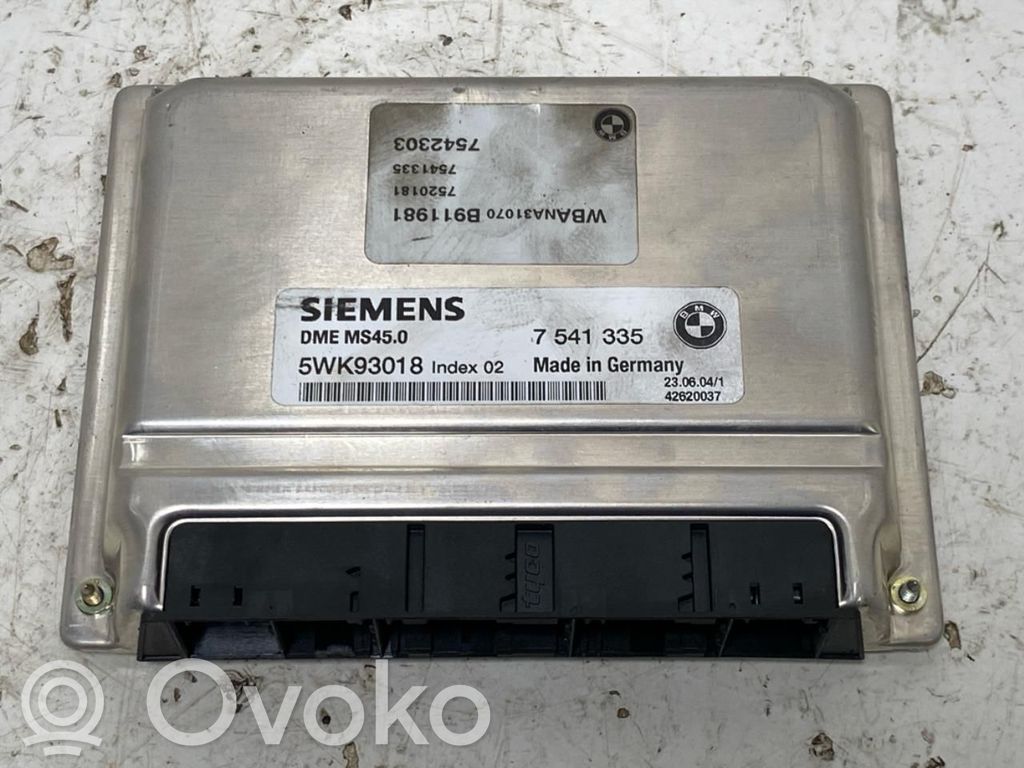 BMW 5 E60 E61 Engine control unit/module ECU 