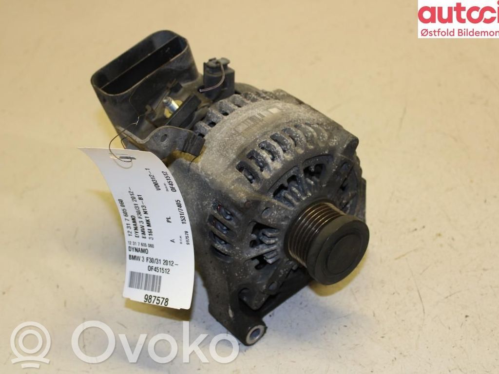 BMW 3 F30 F35 F31 Generator/alternator 