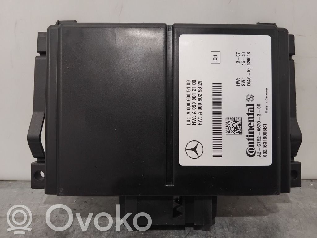 Sterownik / moduł tempomatu   A0009005109,A0009005109,A0009005109,A0009005109,A2C7526670300