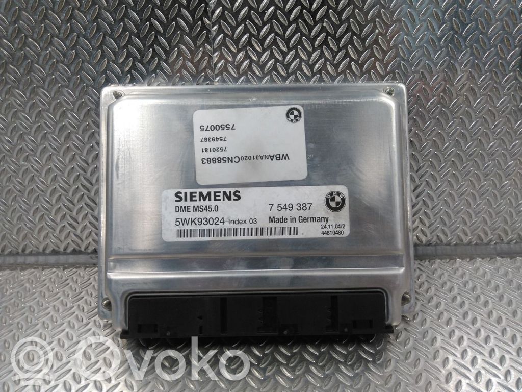 Unité de commande, module ECU de moteur   12147549387,12147549387