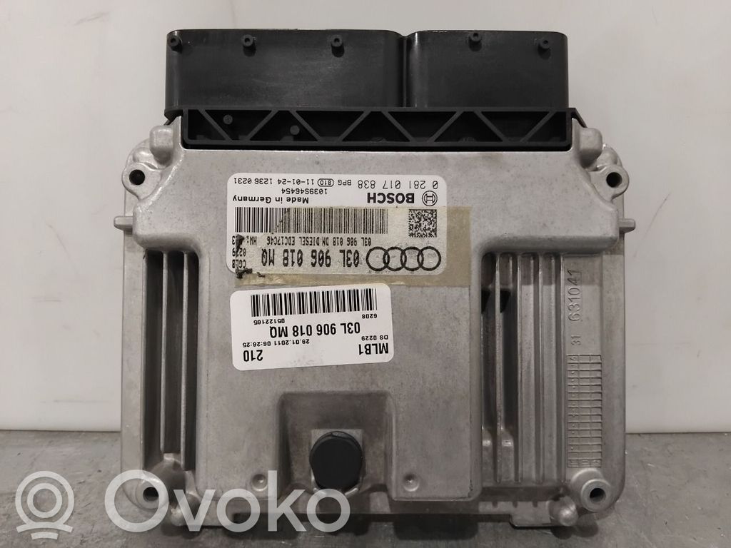 Audi Q5 SQ5 8R Komputer / Sterownik ECU silnika 