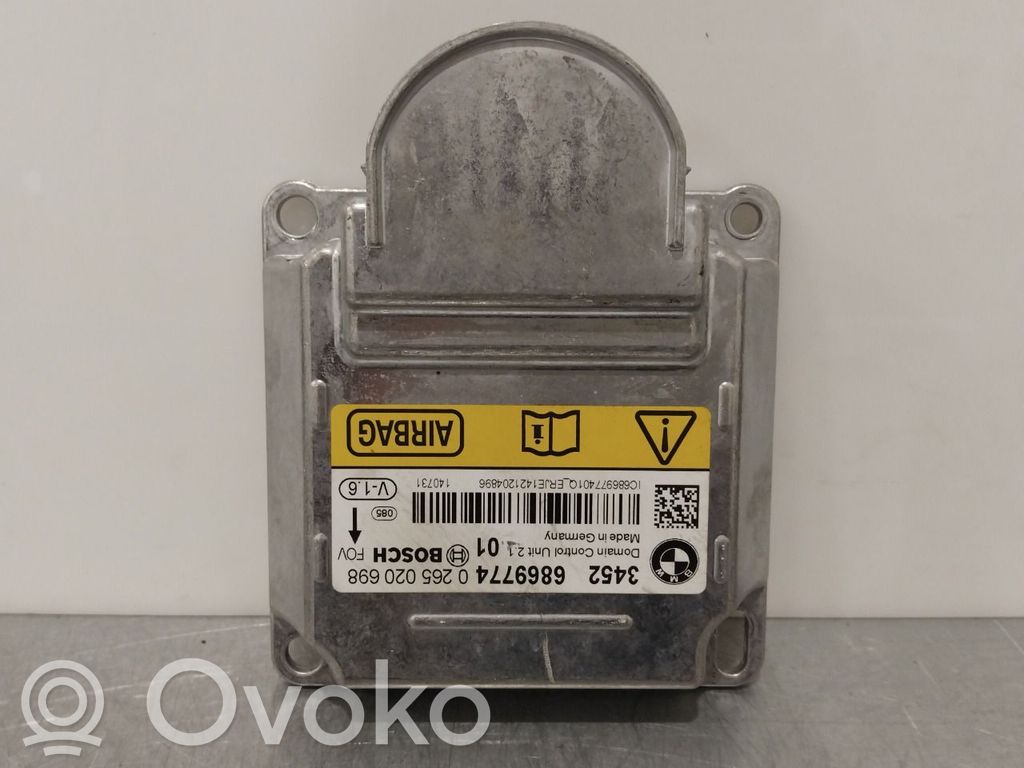 BMW X3 F25 Sterownik / Moduł Airbag 