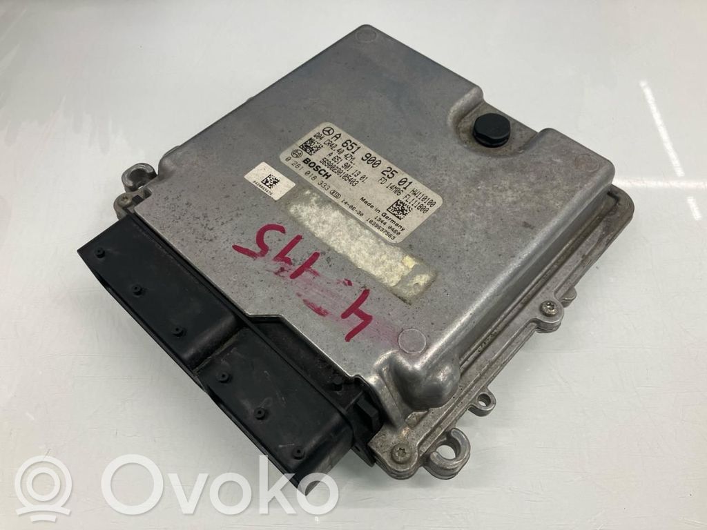 Mercedes-Benz GLK (X204) Komputer / Sterownik ECU silnika 
