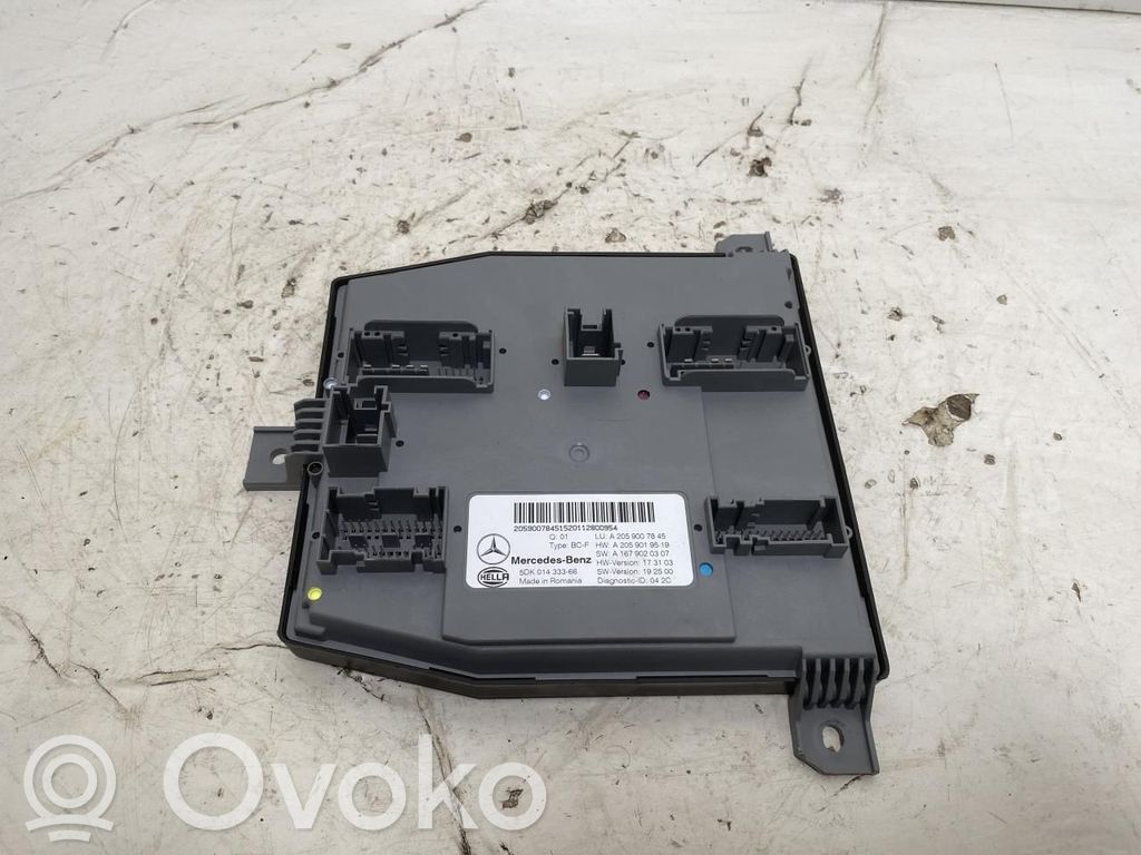 Mercedes-Benz EQC Jednostka sterowania SAM 