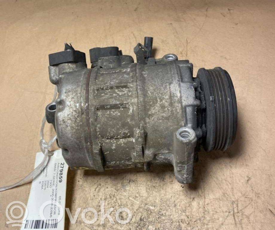 BMW 7 E65 E66 Air conditioning (A/C) compressor (pump) 
