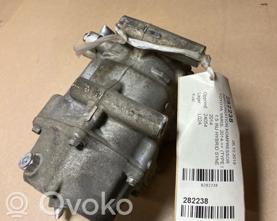 Toyota Yaris Kompresor / Sprężarka klimatyzacji A/C 