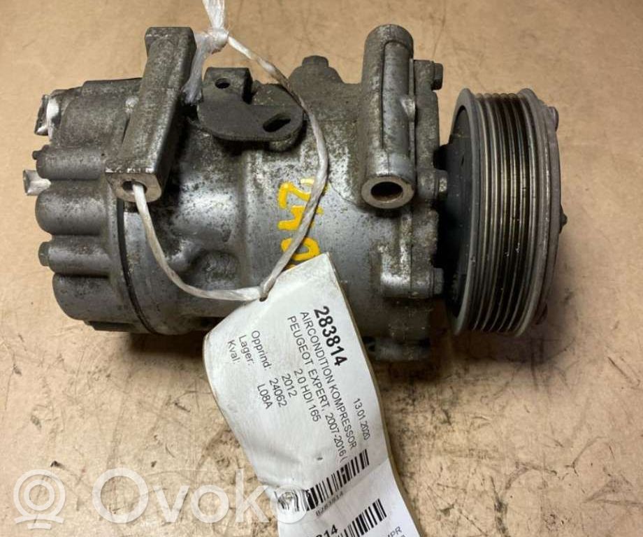 Peugeot Expert Air conditioning (A/C) compressor (pump) 