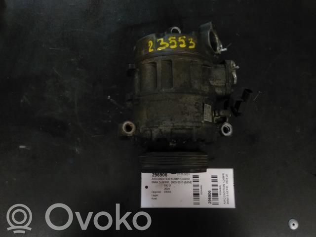BMW 5 E60 E61 Air conditioning (A/C) compressor (pump) 