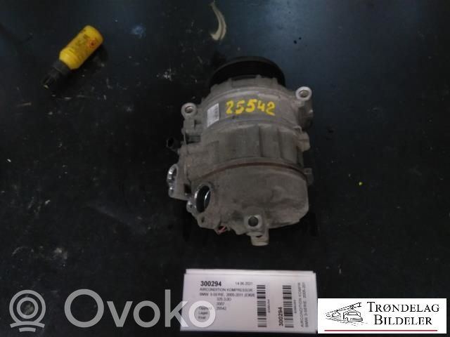 BMW 3 E90 E91 Air conditioning (A/C) compressor (pump) 