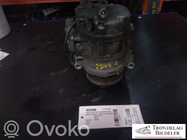 BMW 5 E60 E61 Air conditioning (A/C) compressor (pump) 