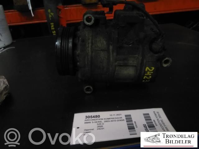 BMW 5 E60 E61 Air conditioning (A/C) compressor (pump) 
