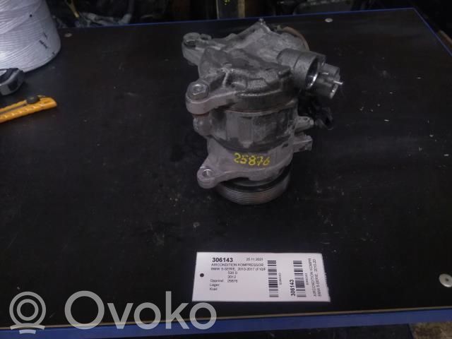 BMW 5 F10 F11 Compresor (pompă) aer condiționat (A/C) 