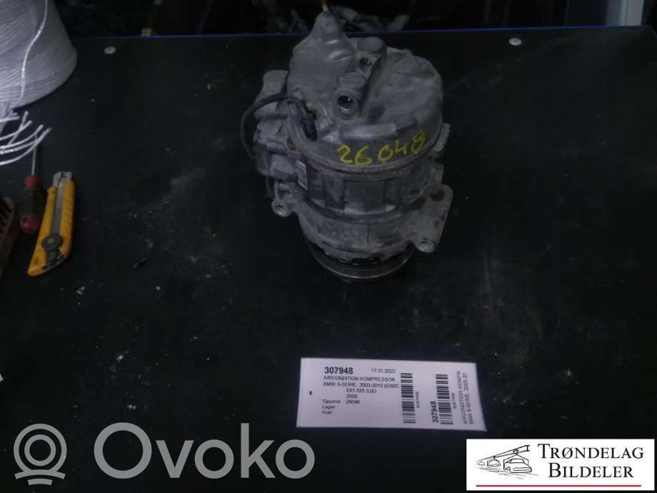BMW 5 E60 E61 Air conditioning (A/C) compressor (pump) 