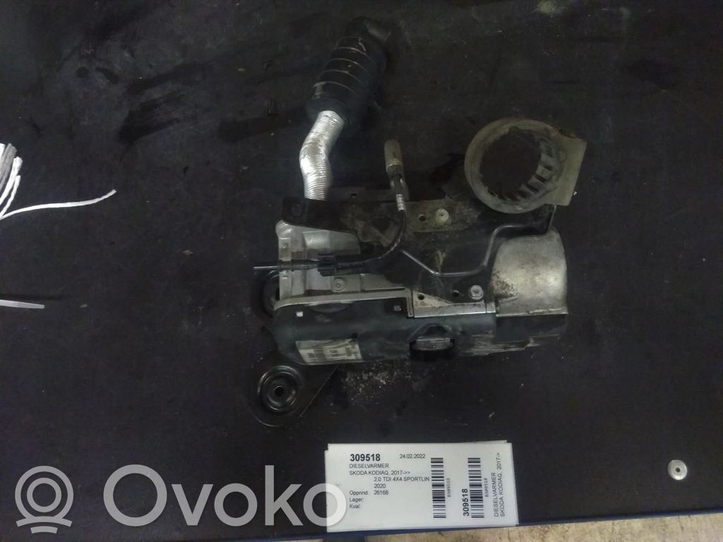 Skoda Kodiaq Kraftstoffheizung 