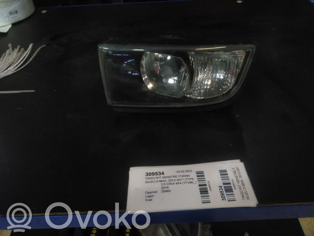 Isuzu D-Max Luz de niebla delantera 