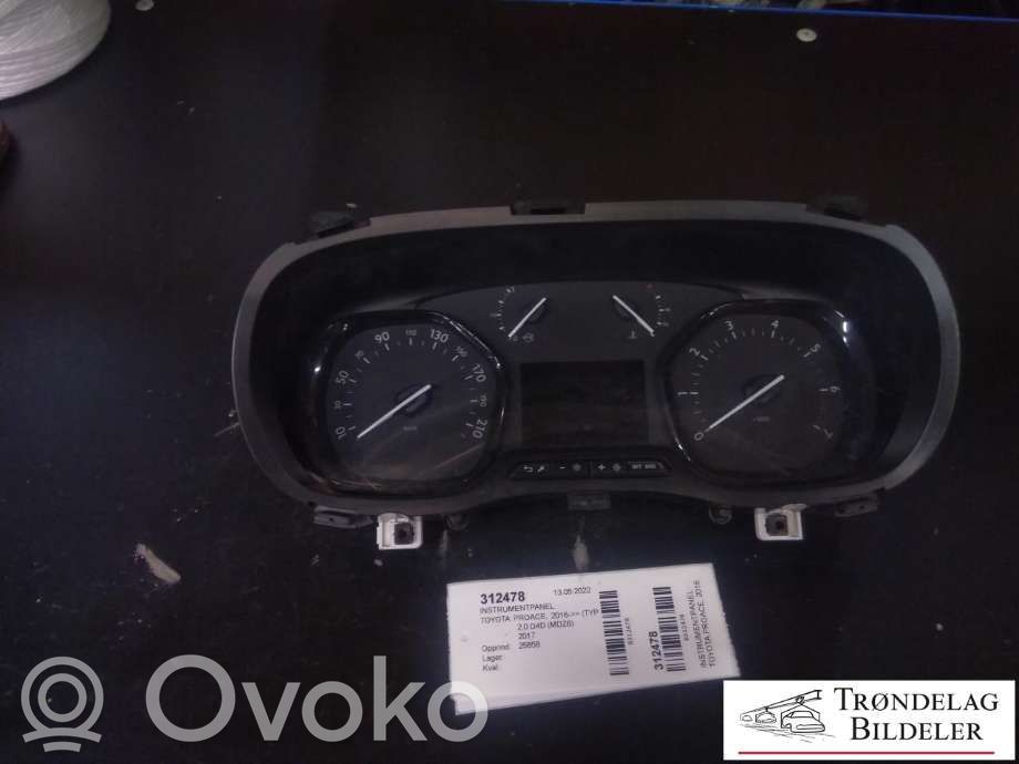 Toyota Proace Speedometer (instrument cluster) 