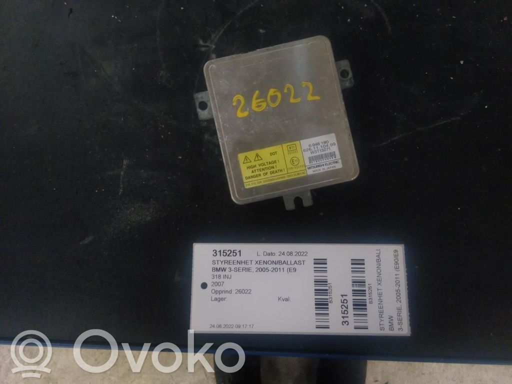 Unitate/modul control lămpi xenon   6948180,6948180