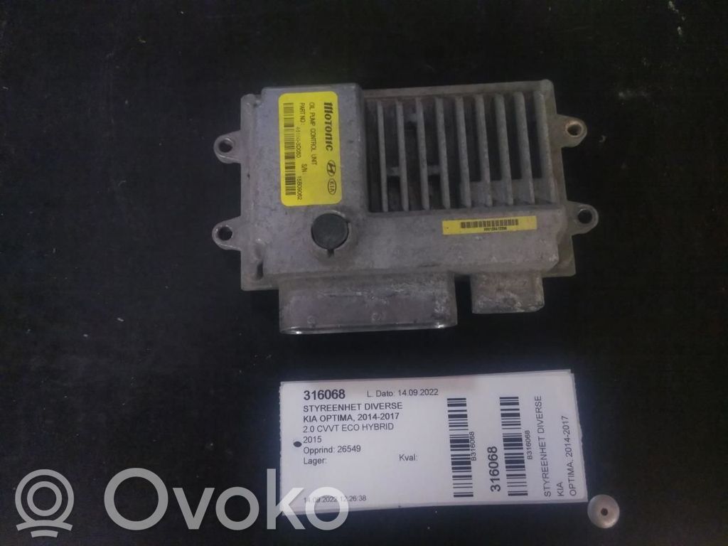 KIA Optima Muut ohjainlaitteet/moduulit 