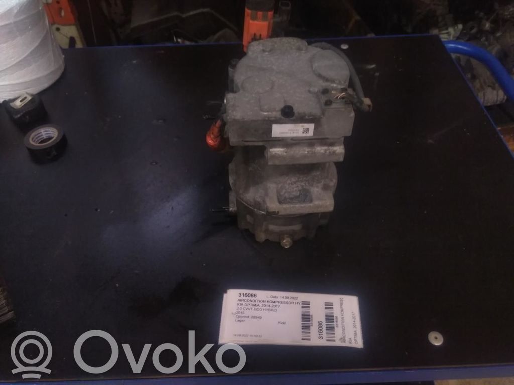 KIA Optima Compresor (bomba) del aire acondicionado (A/C))