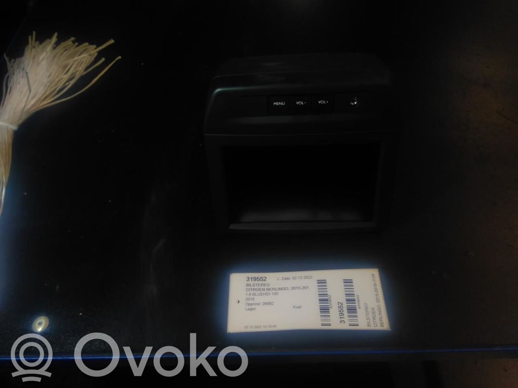 Citroen Berlingo Radio / CD-Player / DVD-Player / Navigation