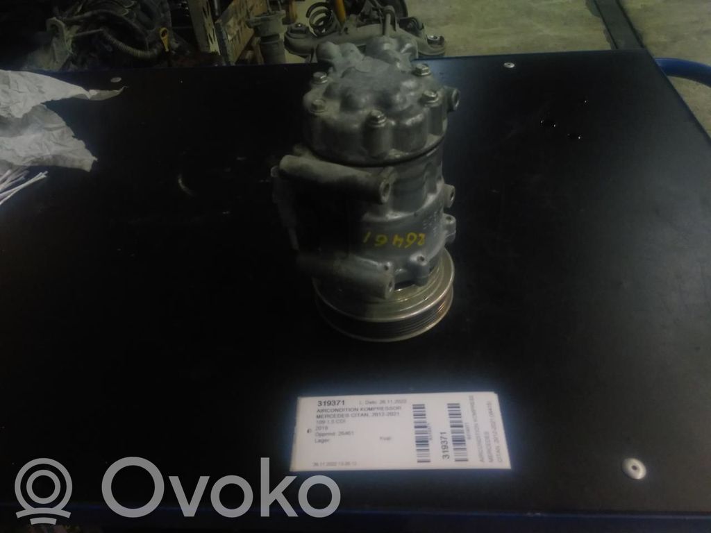 Mercedes-Benz Citan W415 Compressore aria condizionata (A/C) (pompa)