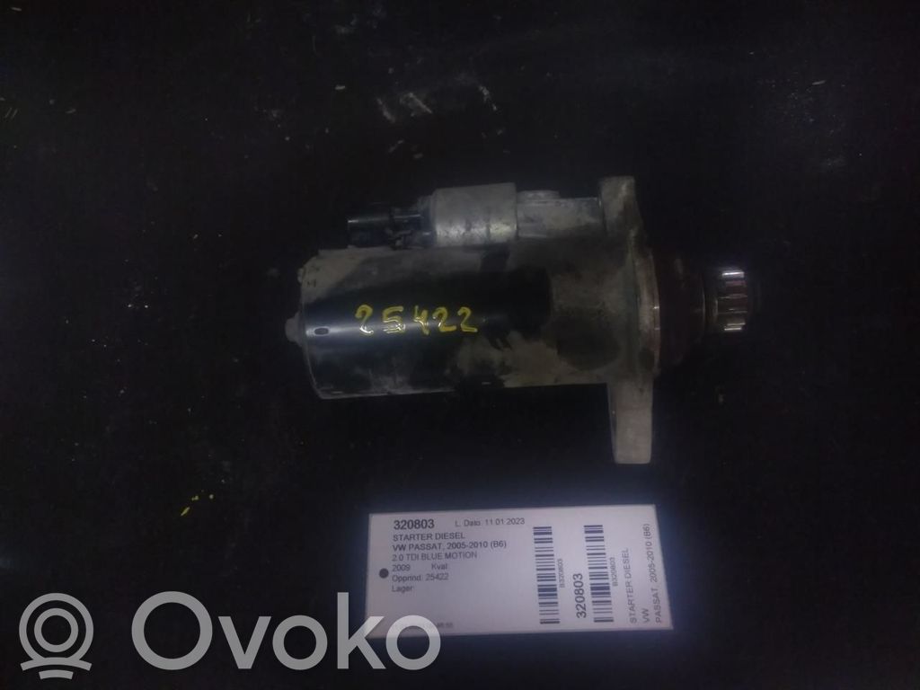 Volkswagen PASSAT B6 Motor de arranque 
