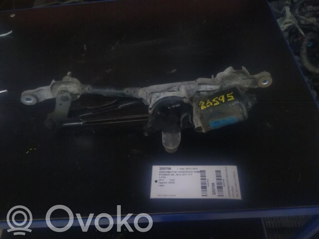 Hyundai i30 Mechanizm i silniczek wycieraczek szyby przedniej / czołowej 