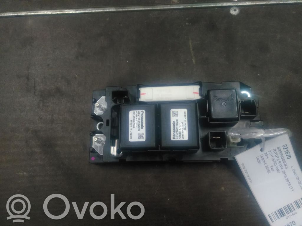 Toyota RAV 4 (XA40) Set scatola dei fusibili