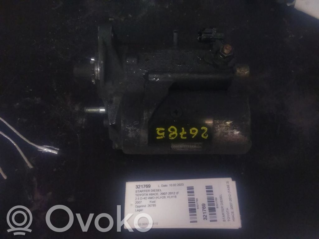 Toyota Hiace (H200) Motorino d’avviamento