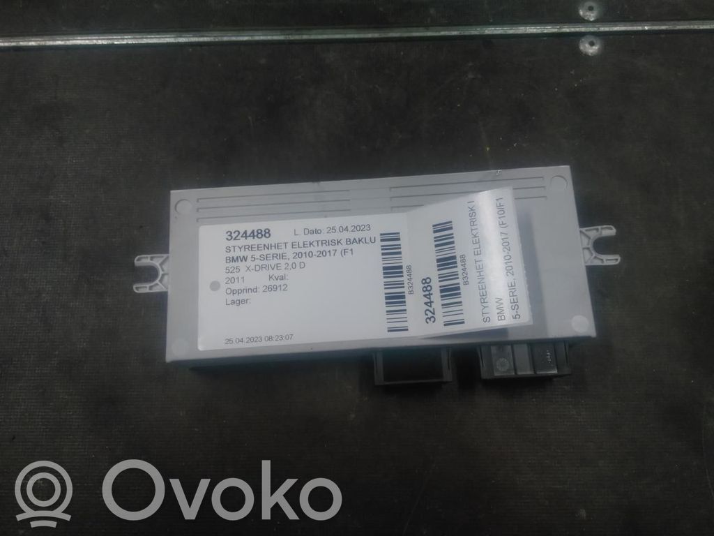 BMW 5 F10 F11 Unitate/modul comandă hayon/portbagaj 