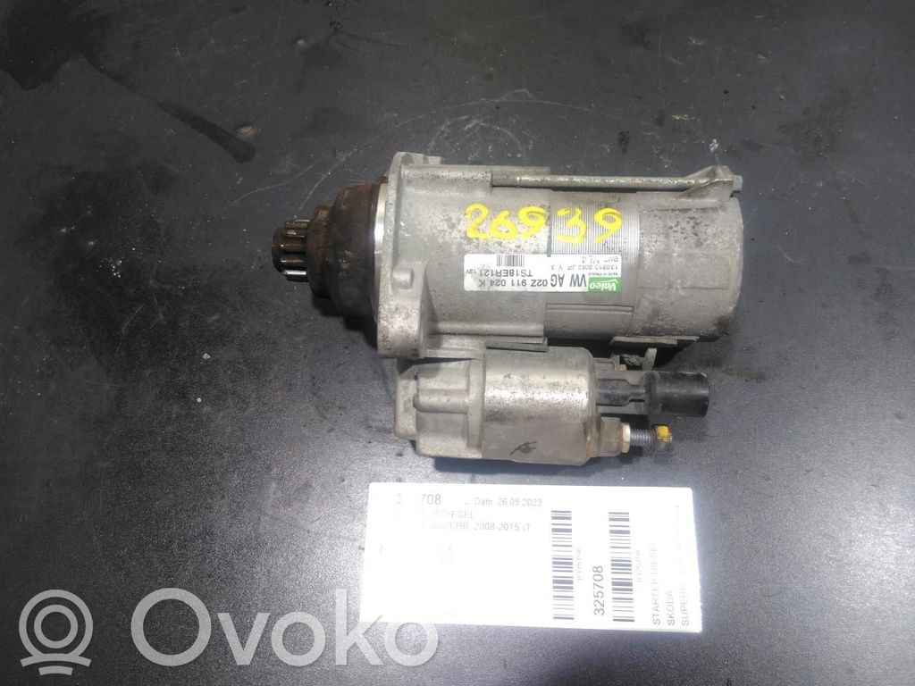 Skoda Superb B6 (3T) Motorino d’avviamento 