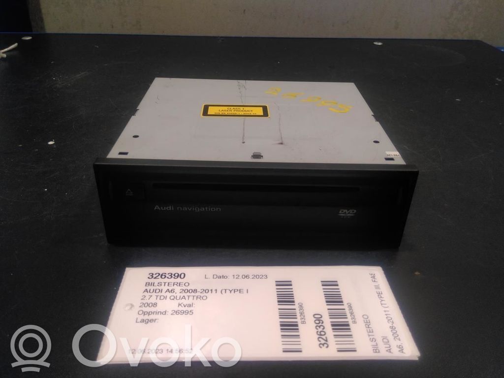 Panel / Radioodtwarzacz CD/DVD/GPS   4E0919887M,4E0919887M