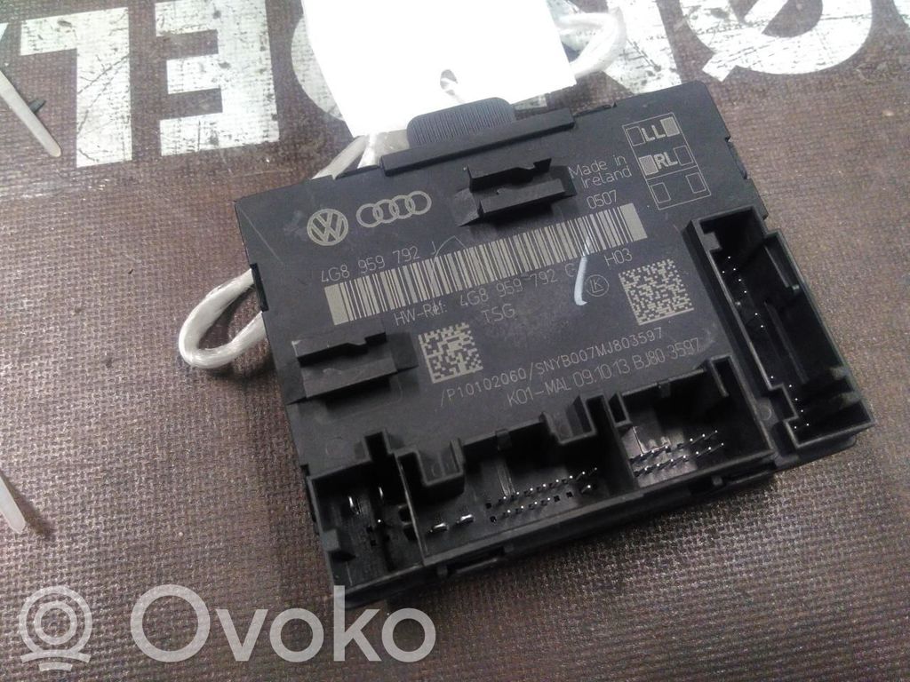 Unité de commande module de porte   4G8959792G,4G8959792G