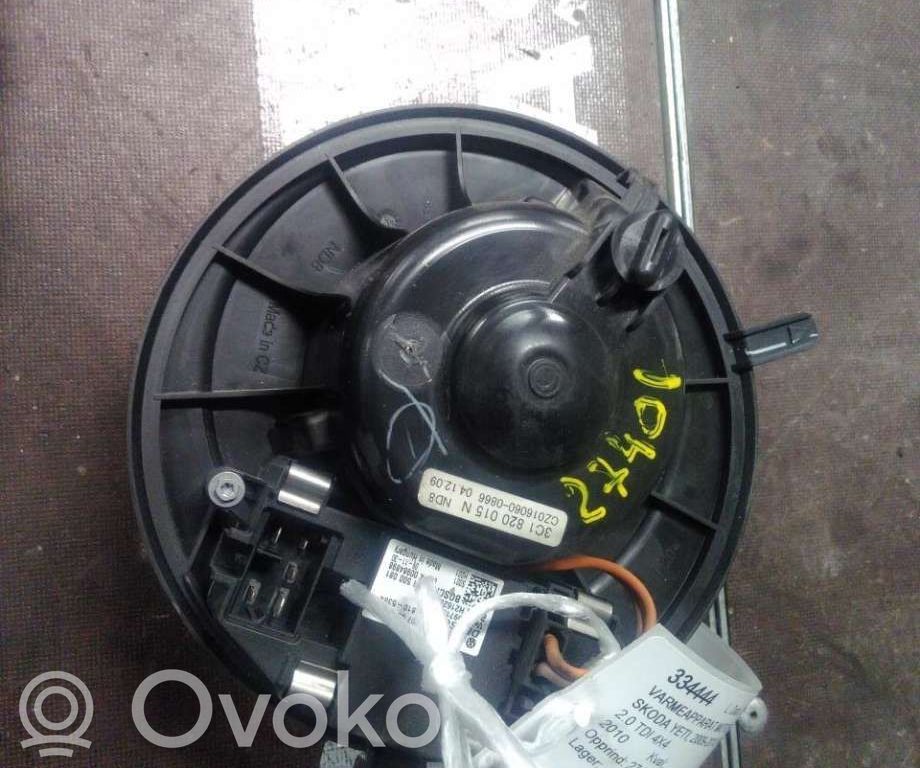 Skoda Yeti (5L) Ventilator aerotermă 